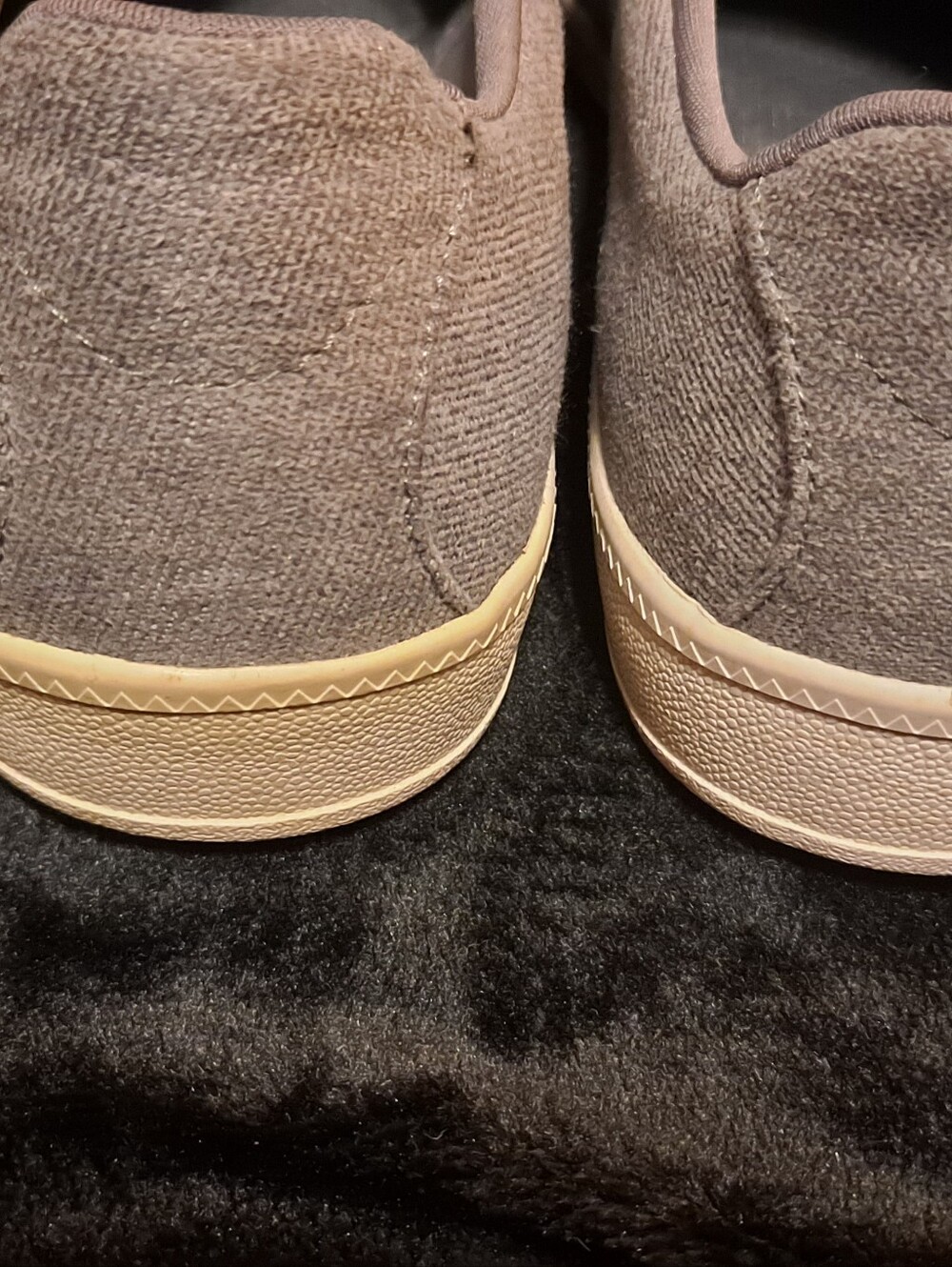 Skechers Lightweight Gray Knit Slip-On Women's Sneakers With Bow. Sz 9.5 - Picture 6 of 9